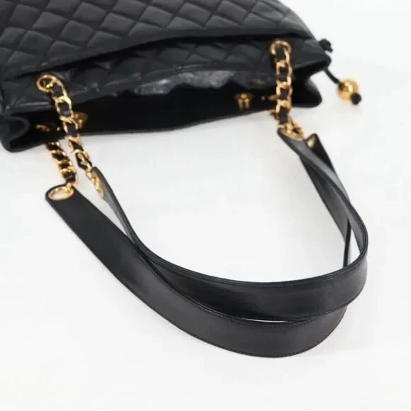 ✅AUTH✅CHANEL LAMBSKIN QUILTED BAG - Picture 6 of 16